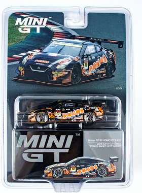 MINIGT 1:64 GTR NISMO GT3 #10 GAINER 日版 合金汽车模型 成品