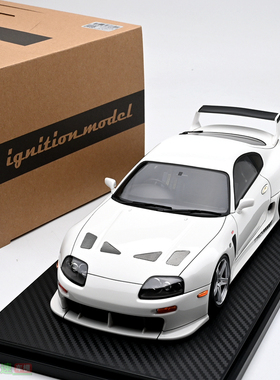 IG 1:18 丰田 Supra A80 TRD 3000GT 树脂汽车模型 成品摆件收藏
