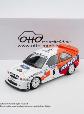 OTTO 1:18 FORD ESCORT WRC RALLYE CATALUNYA 1997树脂汽车模型