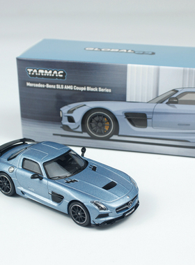 TW 1:64 奔驰 SLS AMG coupe Black Series 合金汽车模型 成品