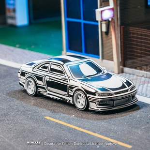 TW 1:64 日产VERTEX Silvia S14 Designed JOSHUA VIDES汽车模型