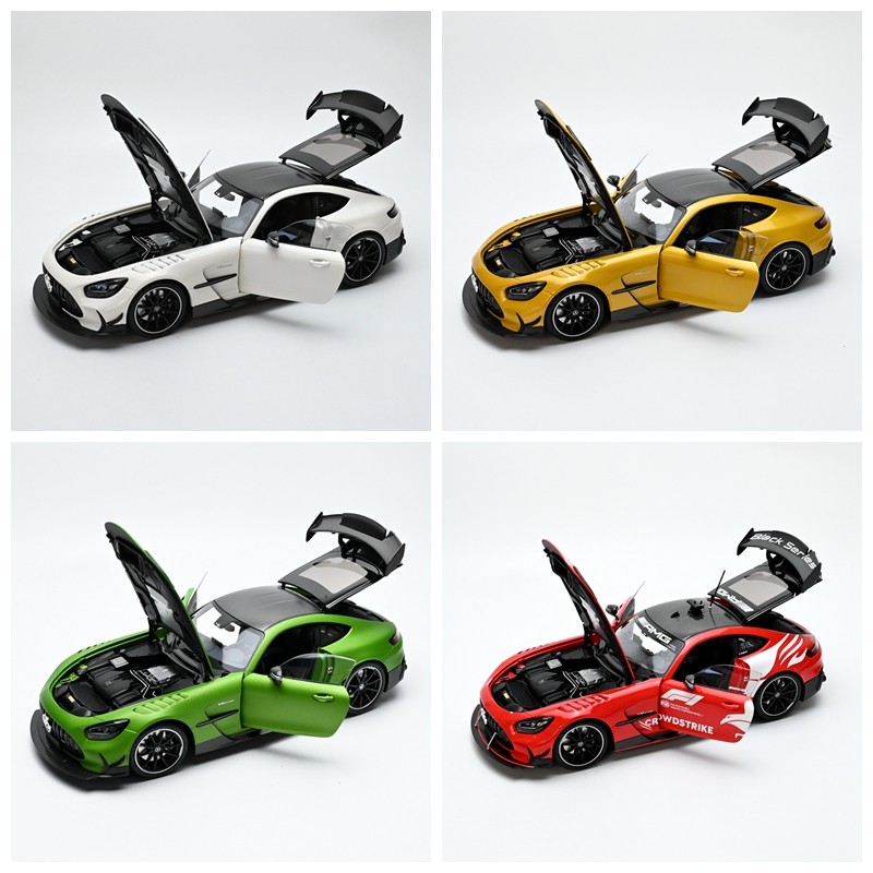 MINICHAMPS迷你切 1:18 奔驰 AMG GT BS版本 2021合金汽车模型