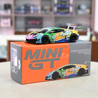 TSM MINIGT 1:64 兰博基尼 Huracan GT3 EVO #19 合金汽车模型