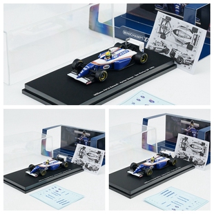 MINICHAMPS 1:64 WILLIAMS RENAULT FW16 SENNA 1994合金汽车模型