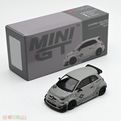 MINIGT164阿巴斯595合金车模