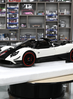 Almost Real AR 1:18 帕加尼 Zonda Cinque 敞篷合金汽车模型成品