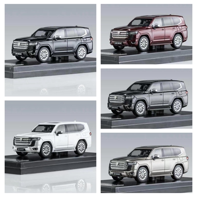 丰田LC300LCD合金164合金车模型