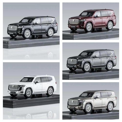 丰田LC300LCD合金164合金车模型