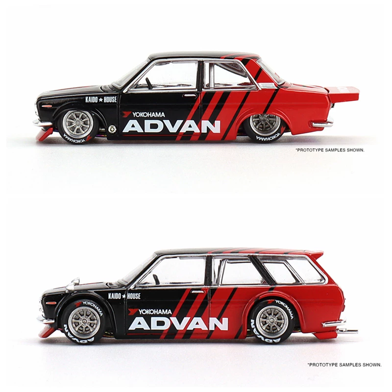 TSM MGT 1:64 Datson Kaido 510 Wagon Advan alloy car model