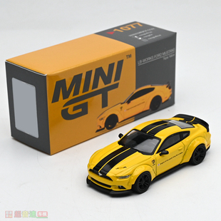 MINIGT 1:64 liberty walk FORD MUSTANG Triple 合金汽车模型