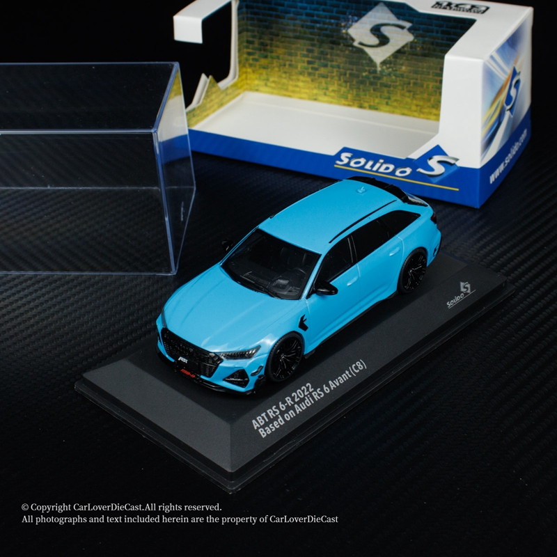 RS6汽车模型solido合金143