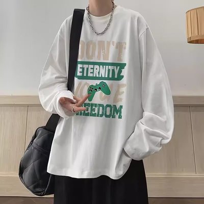 长袖t恤男潮牌百搭上衣