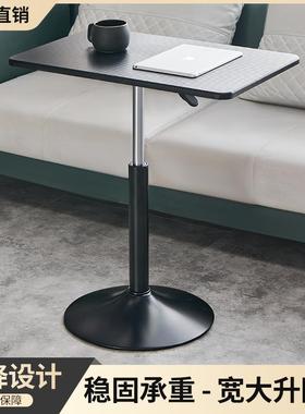 升降电脑桌移动写字桌直播桌子家用旋转办公桌站立式工作台懒人桌