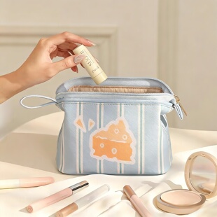 化妆包女2026新款便携式分区收纳外出小型化妆品包内可爱收纳小包