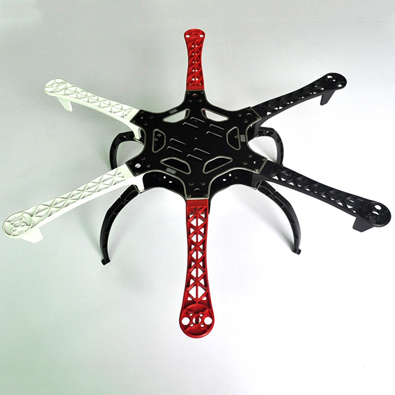 멀티콥터 F550세트|신형자이다 동력구성|침입골드프레임|550 6축 6축