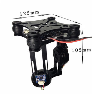 Gopro3狗3轻量版航拍两轴云台控制板 带传感器 山狗免调试