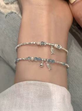 小鱼手链女小众轻奢感手饰