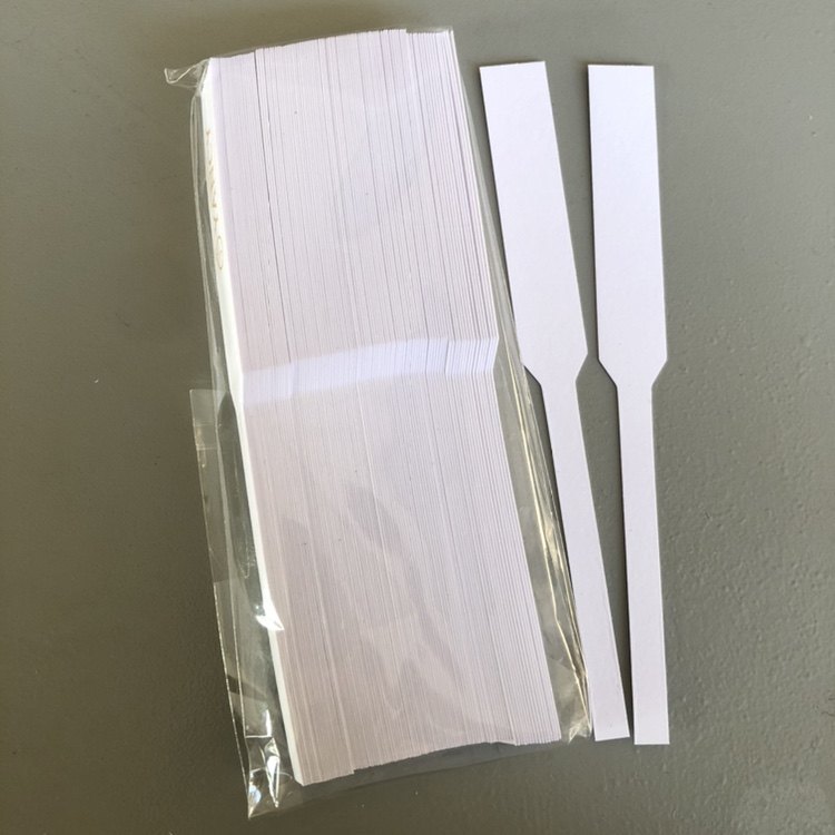 空白直条试香纸纯棉香水试香卡评香纸辨香加厚无味试香卡闻香条