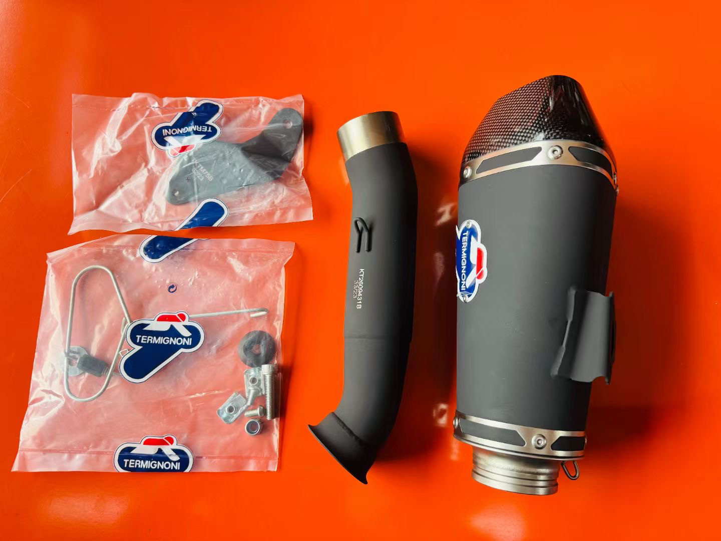 Termignoni排气黑色款 390DUKE：2021-2022-2023 RC390：2020