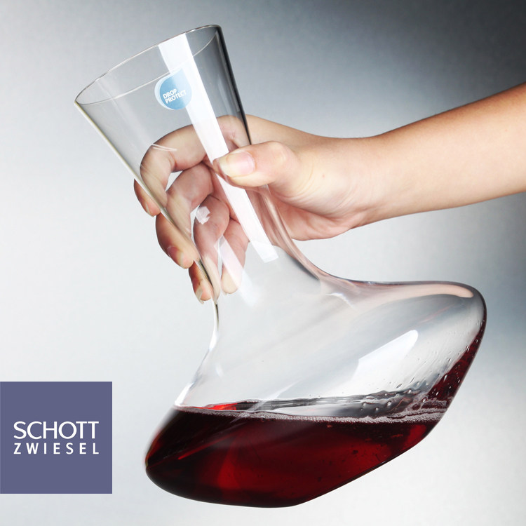 德国进口肖特圣维莎水晶玻璃红酒杯盛酒器 醒酒器分酒器倒酒器