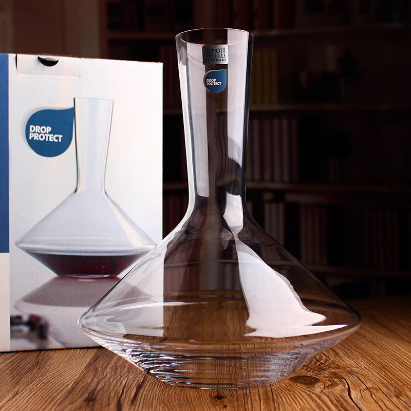 德国肖特圣维莎进口水晶玻璃红酒醒酒器白葡萄酒盛酒器分酒器