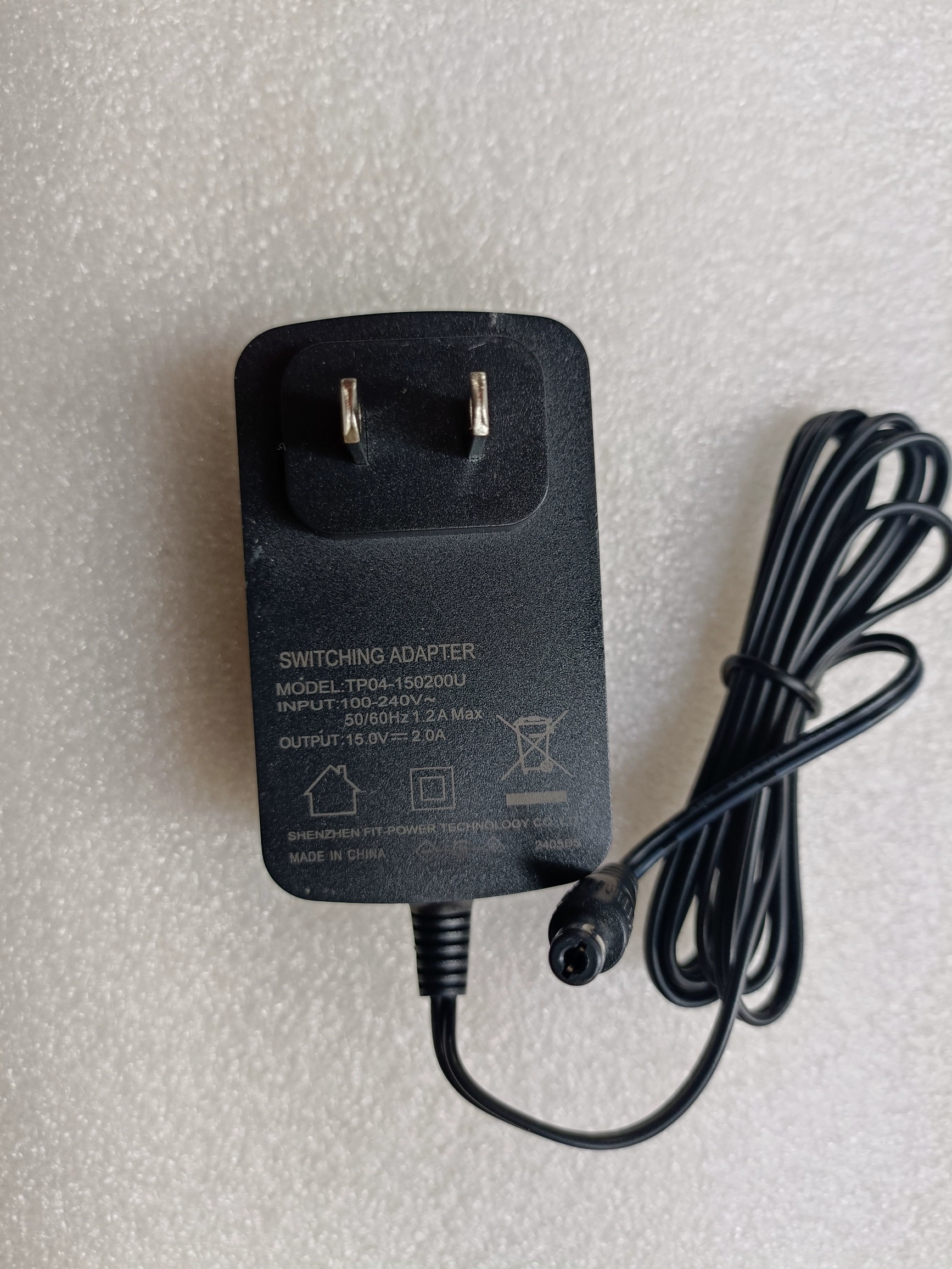 音箱15v2a电源适配器TP04-150200U音响电源供应器插头5.5*2.1MM