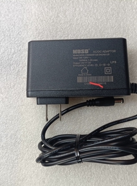 MOSO茂硕12v3a电源适配器MSS-V3000AR120-042A0-US电源供应器