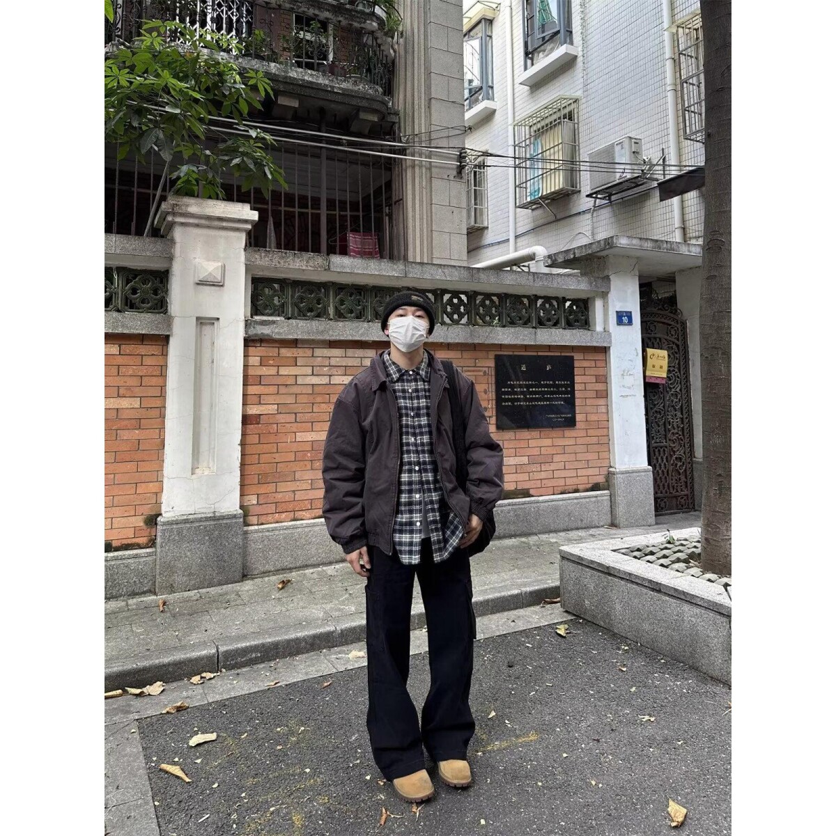 美式做旧水洗直筒工装裤男复古高街阔腿百搭长裤子513CK435P58,男装牛仔裤,星座513
