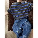 军绿紫条纹