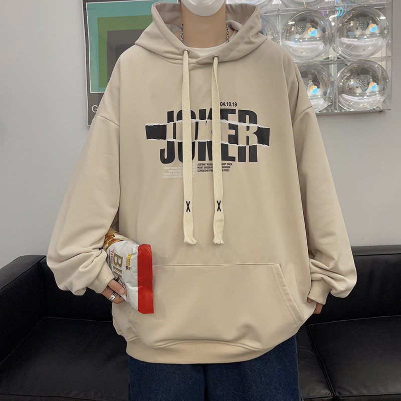 秋季新款大帽绳连帽流行时尚男装套头卫衣情侣外套514-7WY04P48,男装卫衣,星座513