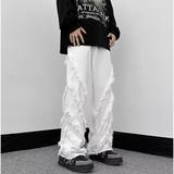 港风潮男夏季新款牛仔裤嘻哈潮高街潮流痞帅长裤513CK1218P50，女装休闲裤，星座513