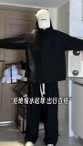 513-CS802-P45中性风秋季新款衬衫男港风宽松长袖衬衣外套(现货)，男装衬衫，星座513