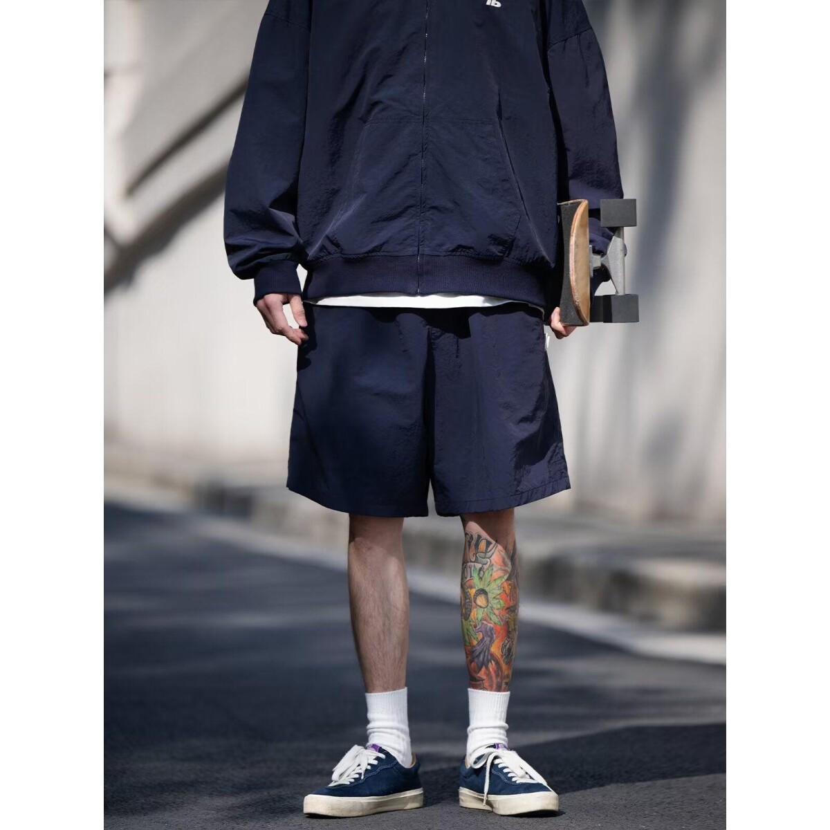 夏季新款美式短裤男潮牌薄款宽松大码休闲五分裤513DK1299P20,男装牛仔裤,星座513