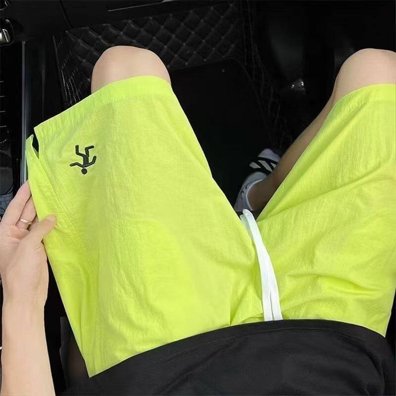 美式多巴胺街头运动速干短裤男女复古休闲百搭五分裤513DK1724P29,女装休闲裤,星座513