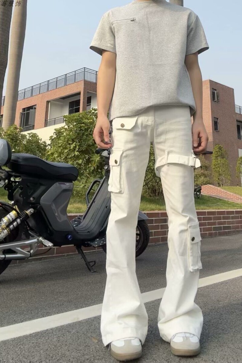港风潮男夏季新款牛仔裤潮高街潮流痞帅长裤513CK1753P47,男装牛仔裤,星座513