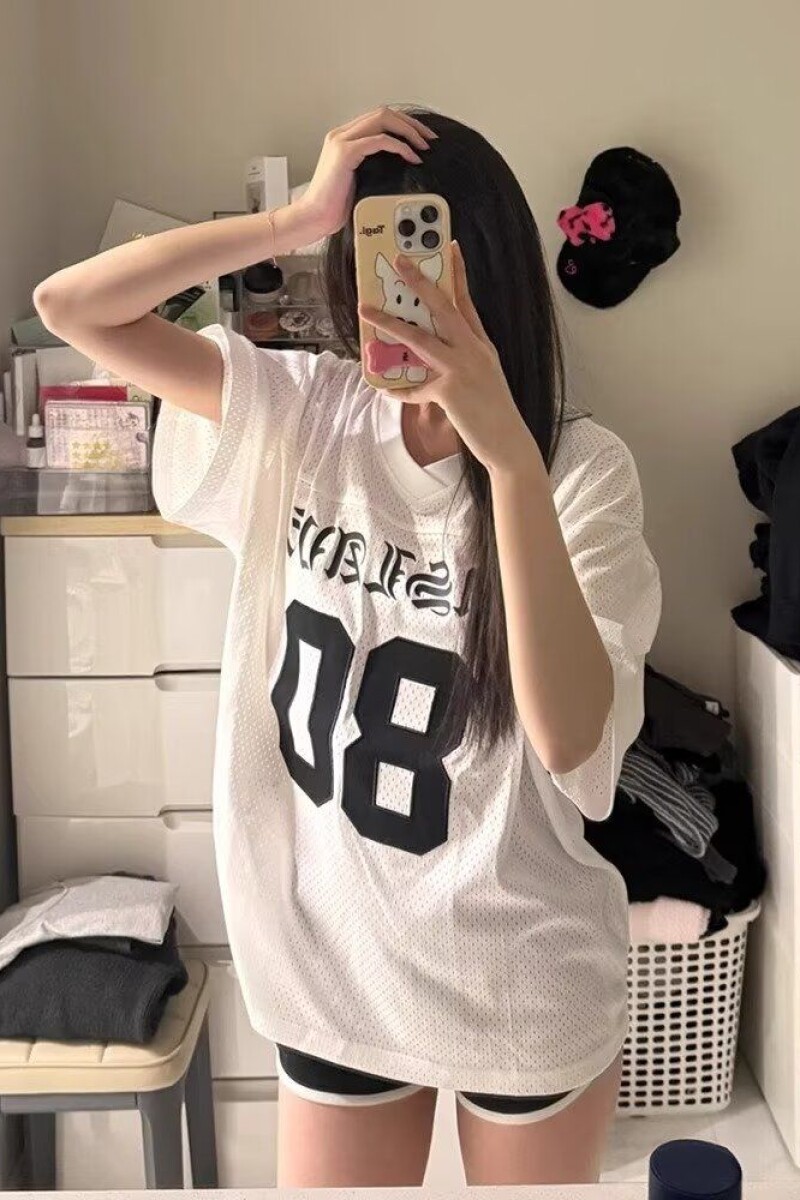 新款美式潮牌字母印花短袖T恤男款夏季513DX1134P35,男装T恤,星座513