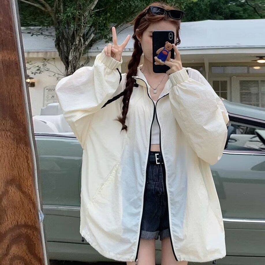 防晒衣男透气夏季外套宽松帅气情侣夹克衫休闲空调服513FS1313P39,女装衬衫,星座513