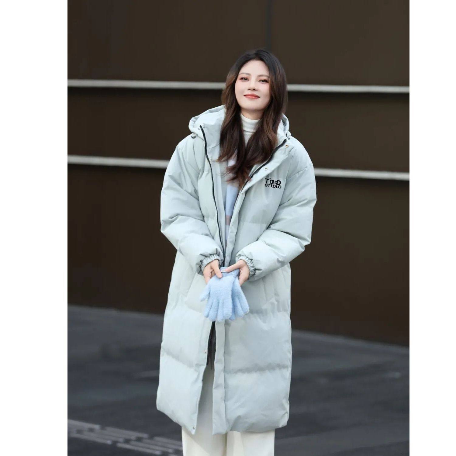 中长款棉衣2025冬季新款连帽韩版宽松加厚过膝棉服外套现货款棉服,女装/女士精品,棉衣/棉服,淘宝优惠券,粉丝福利购,淘宝优惠卷