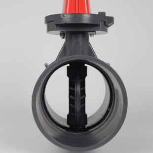 pvc塑料阀门法兰蝶阀闸阀pcv止水阀涡轮75/160/90/水管开关阀门