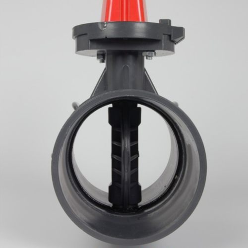 pvc塑料法兰蝶阀止水阀