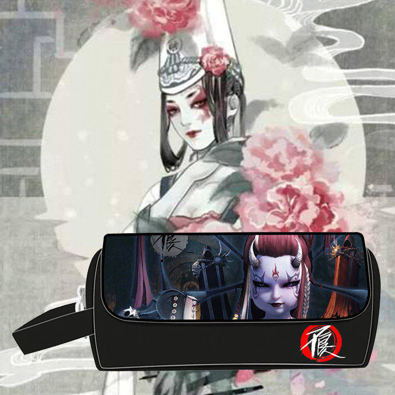 画江湖之不良人超大容量翻盖笔袋学生便携动漫周边文具盒全彩鼻子