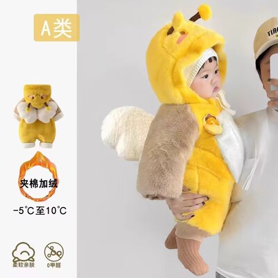 小月龄宝宝衣服婴儿连体衣秋冬装