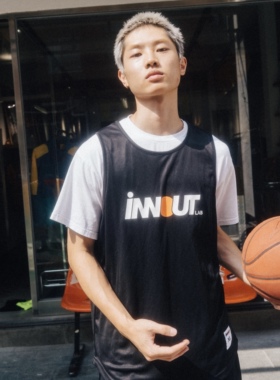 INNOUT LAB运动篮球背心球衣夏季男女美式健身无袖吸汗速干投篮潮
