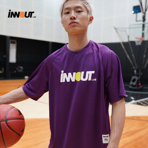 INNOUT LAB运动T恤男篮球短袖速干透气排汗训练美式半袖投篮服