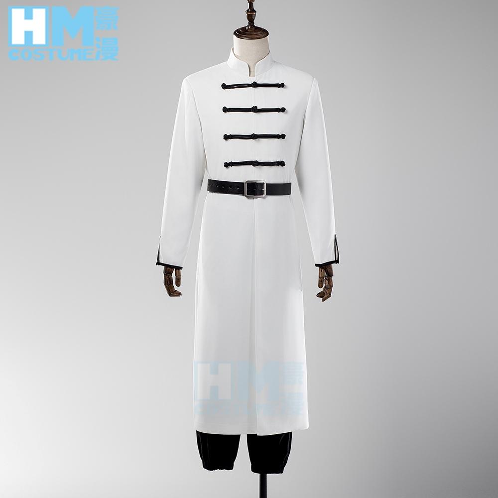 豪漫 银魂cos服 白色神威cos服 日漫cosplay服男全套