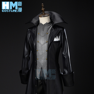 豪漫 女神异闻录cos 雨宫莲Joker怪盗服COS服战斗服皮衣