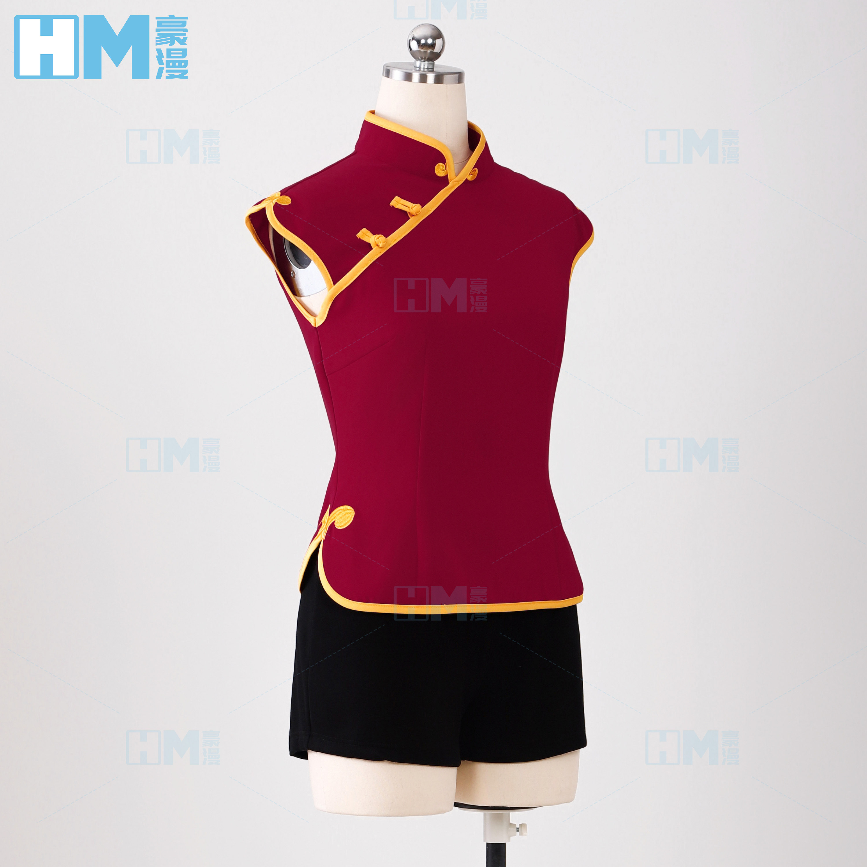 豪漫银魂神乐cos服上衣套装刺绣工艺收腰cosplay动漫女装