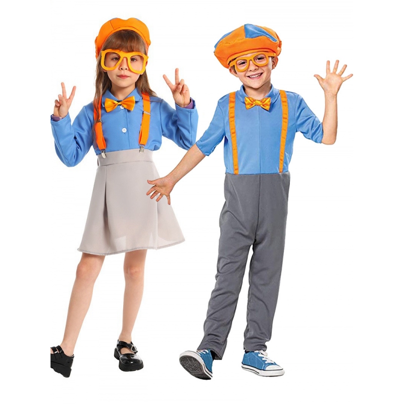 Blippi英语启蒙节目同款服装cos