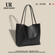 UR日系复古托特包高级感包包2025新款 通勤百搭单肩包大容量腋下包