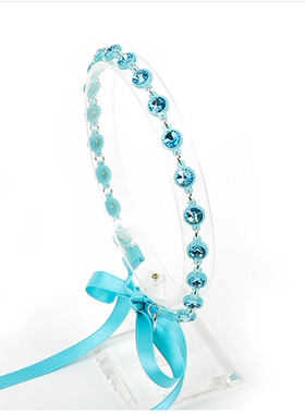 AngelRena韩国进口发饰头饰明星佩戴同款丝带结发箍BH093